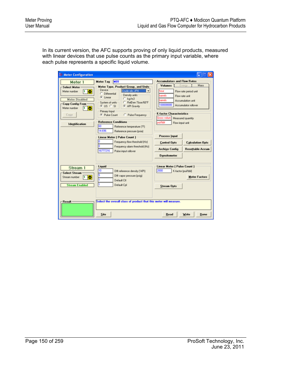 ProSoft Technology PTQ-AFC User Manual | Page 150 / 259