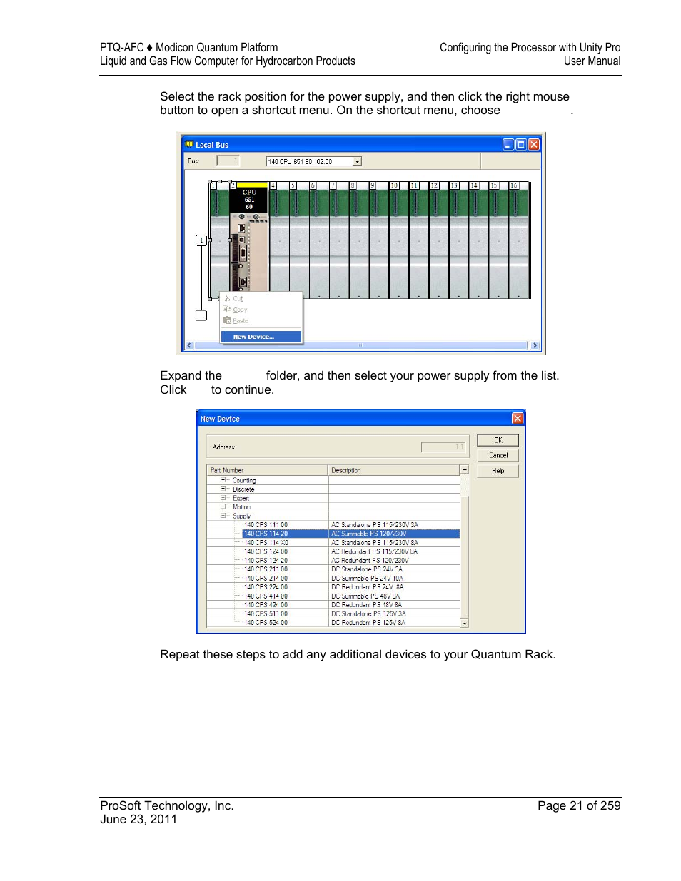 ProSoft Technology PTQ-AFC User Manual | Page 21 / 259