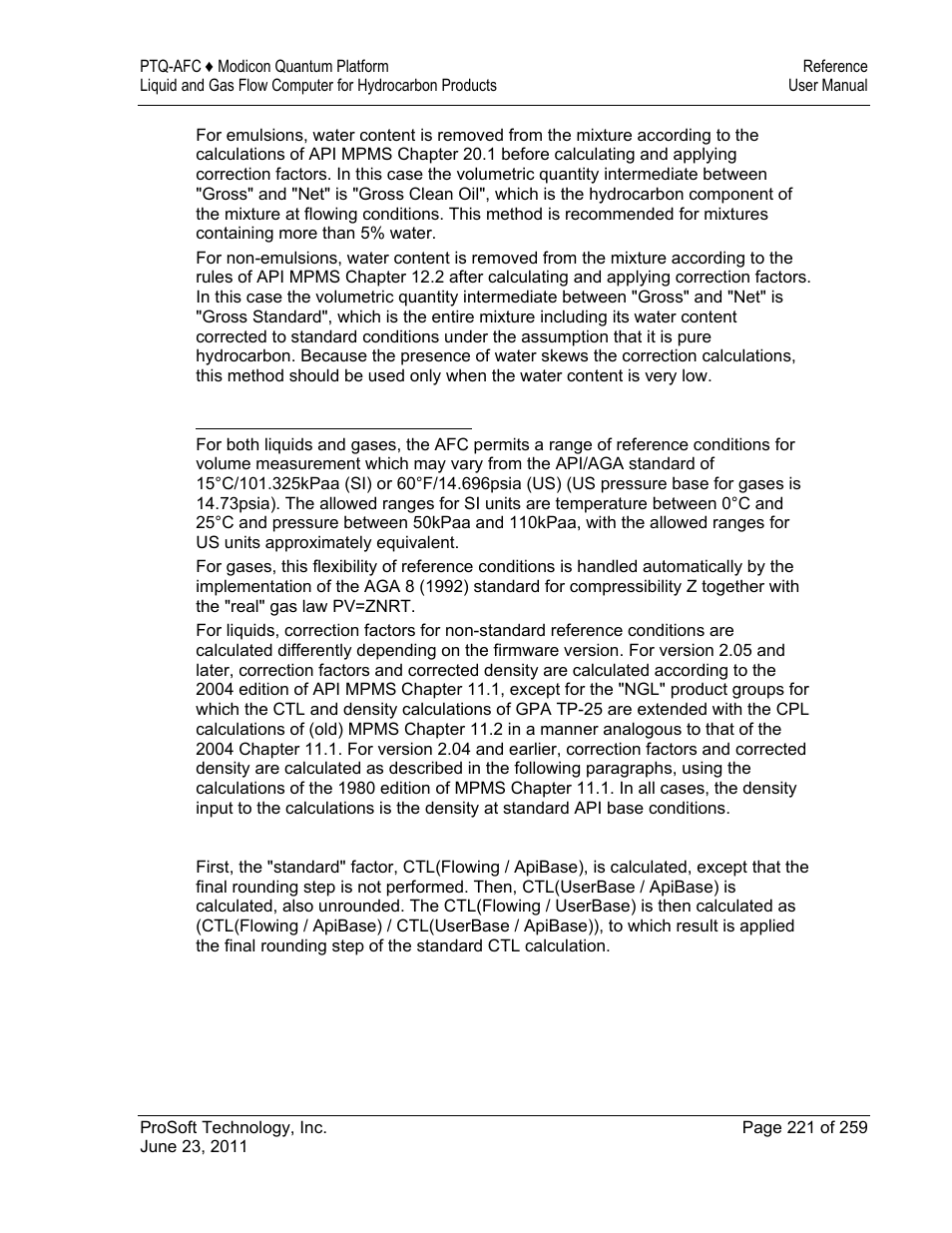 ProSoft Technology PTQ-AFC User Manual | Page 221 / 259