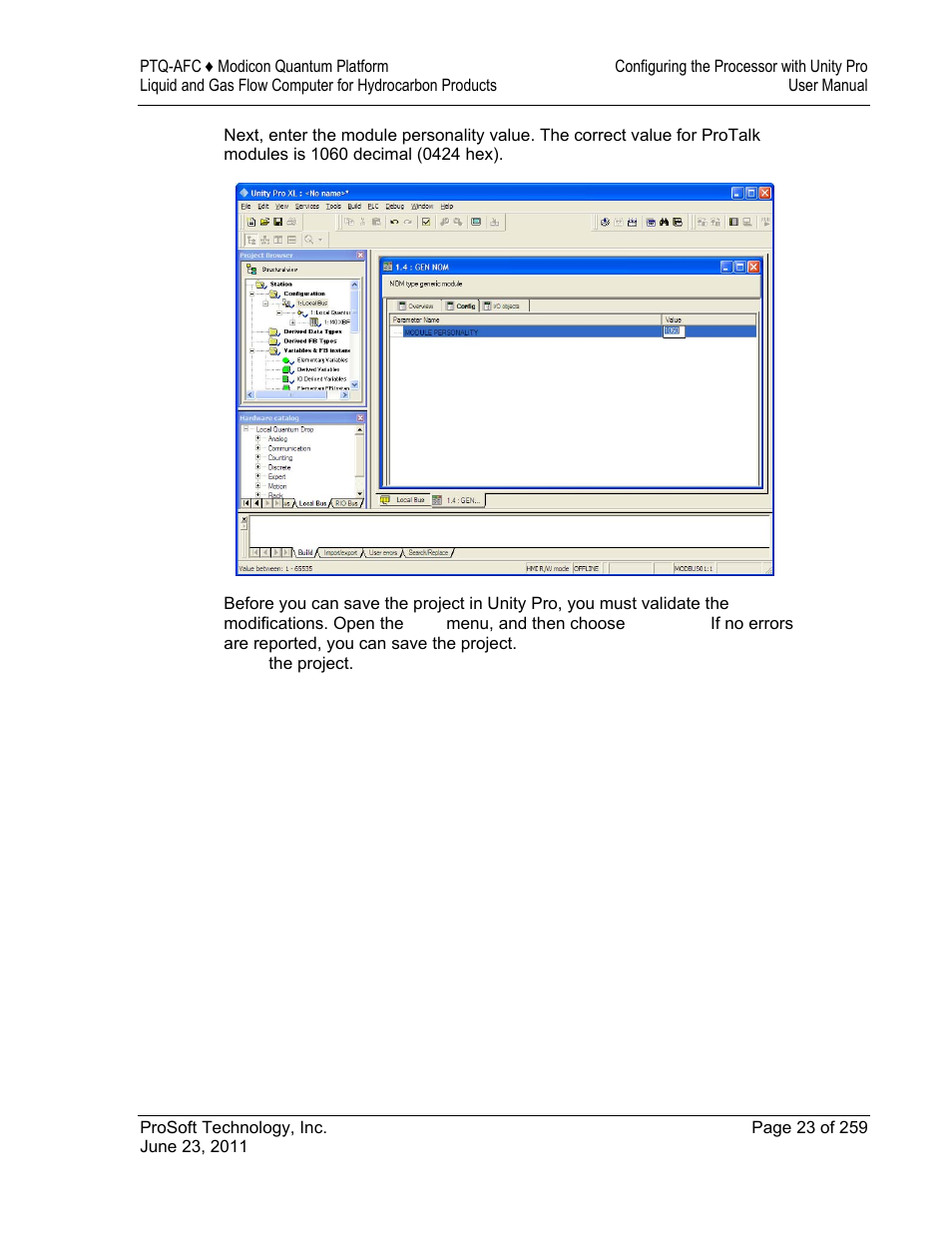 ProSoft Technology PTQ-AFC User Manual | Page 23 / 259