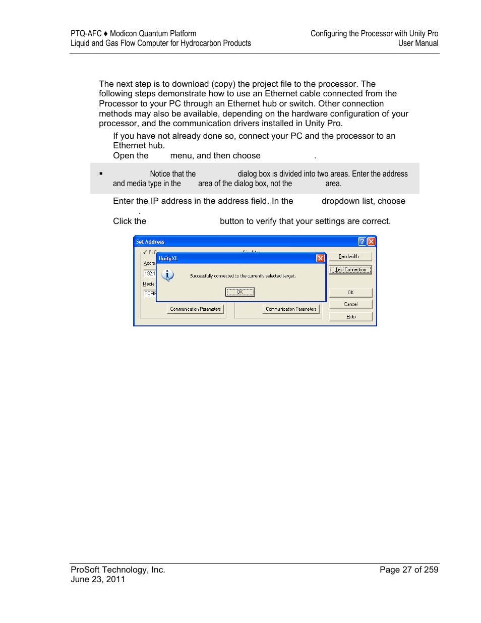 ProSoft Technology PTQ-AFC User Manual | Page 27 / 259