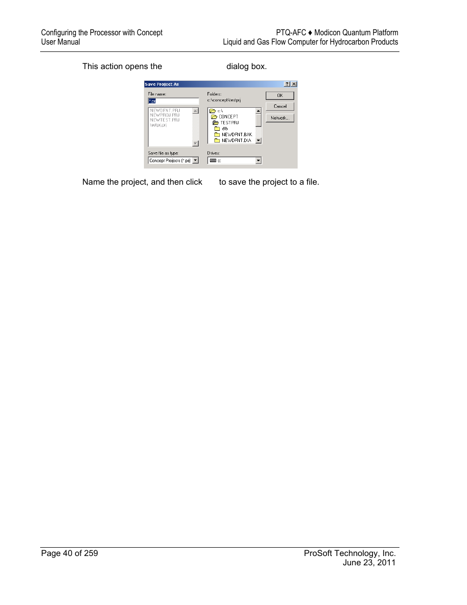 ProSoft Technology PTQ-AFC User Manual | Page 40 / 259