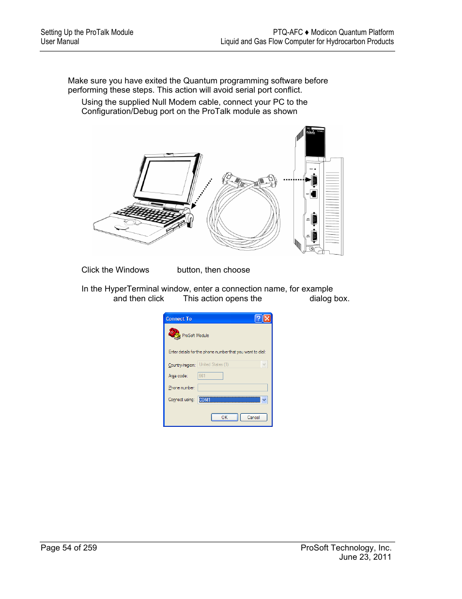 ProSoft Technology PTQ-AFC User Manual | Page 54 / 259