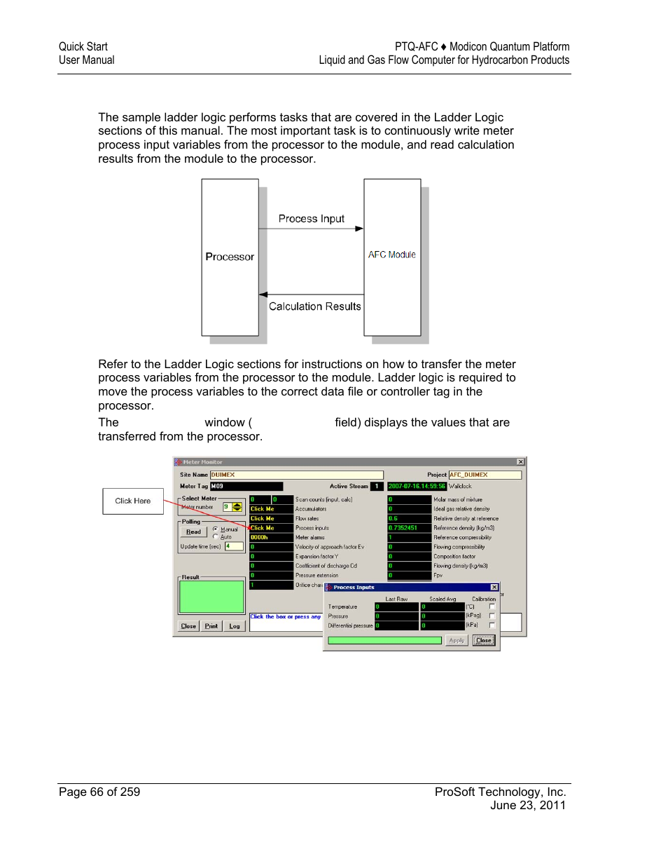 ProSoft Technology PTQ-AFC User Manual | Page 66 / 259