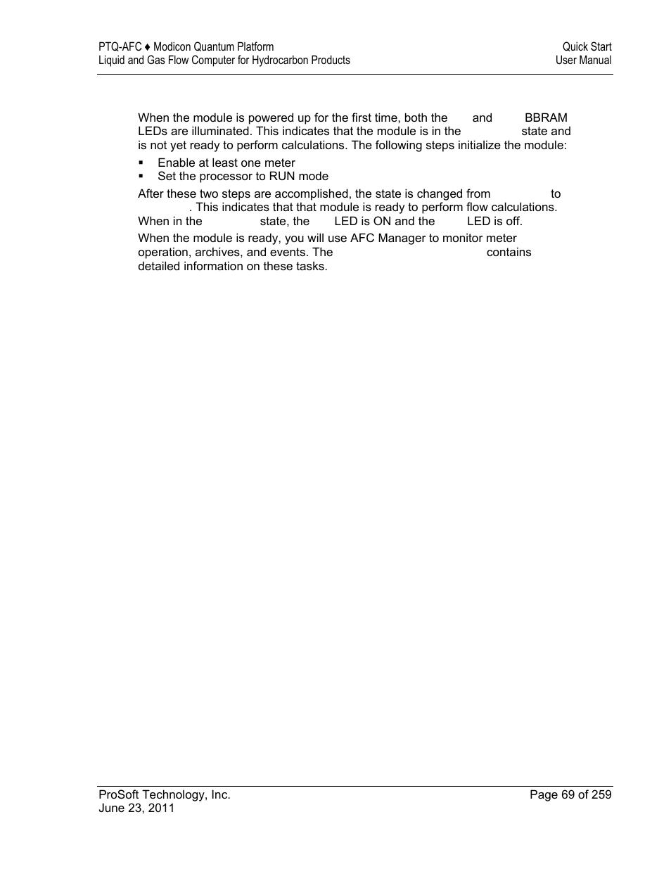 ProSoft Technology PTQ-AFC User Manual | Page 69 / 259