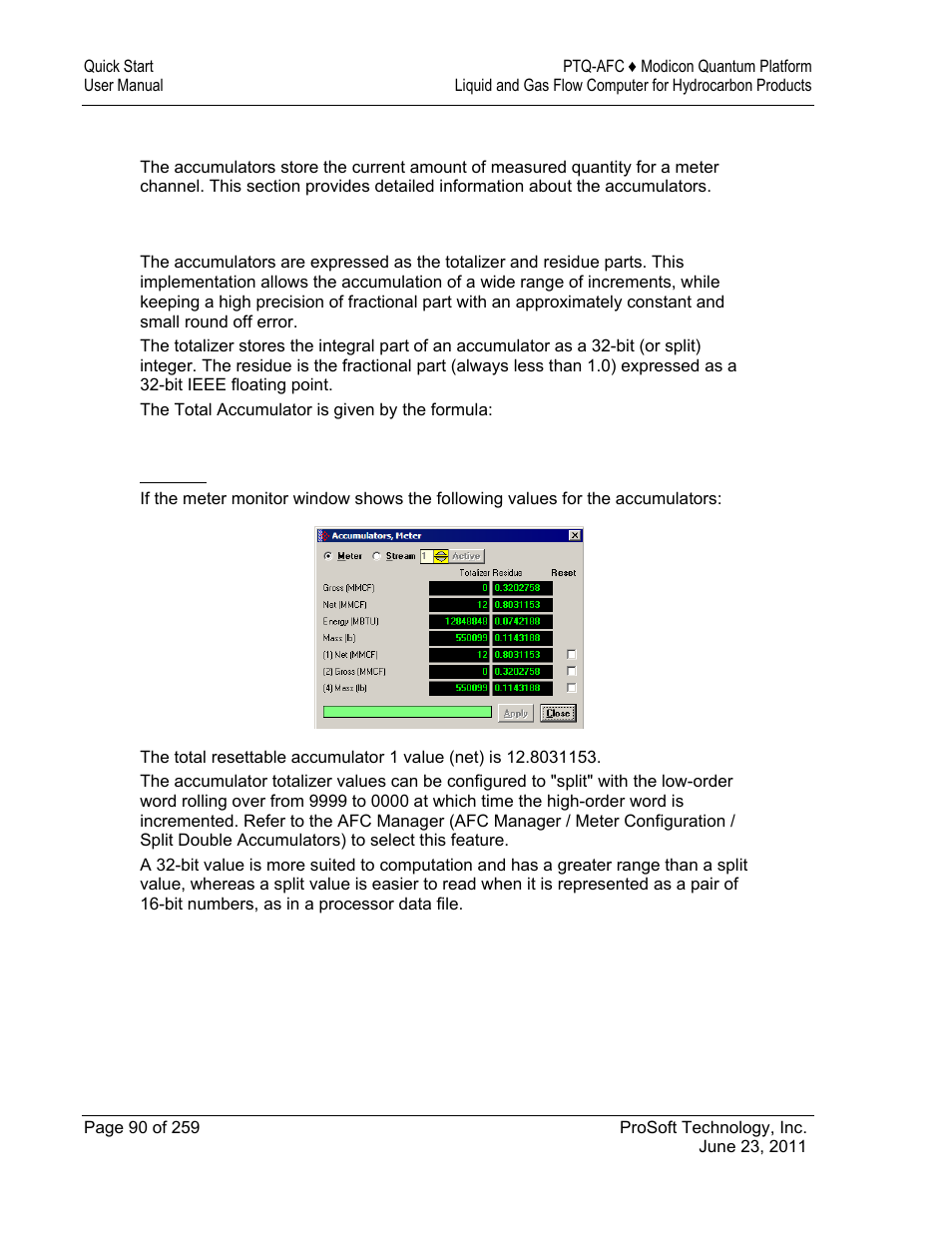 ProSoft Technology PTQ-AFC User Manual | Page 90 / 259