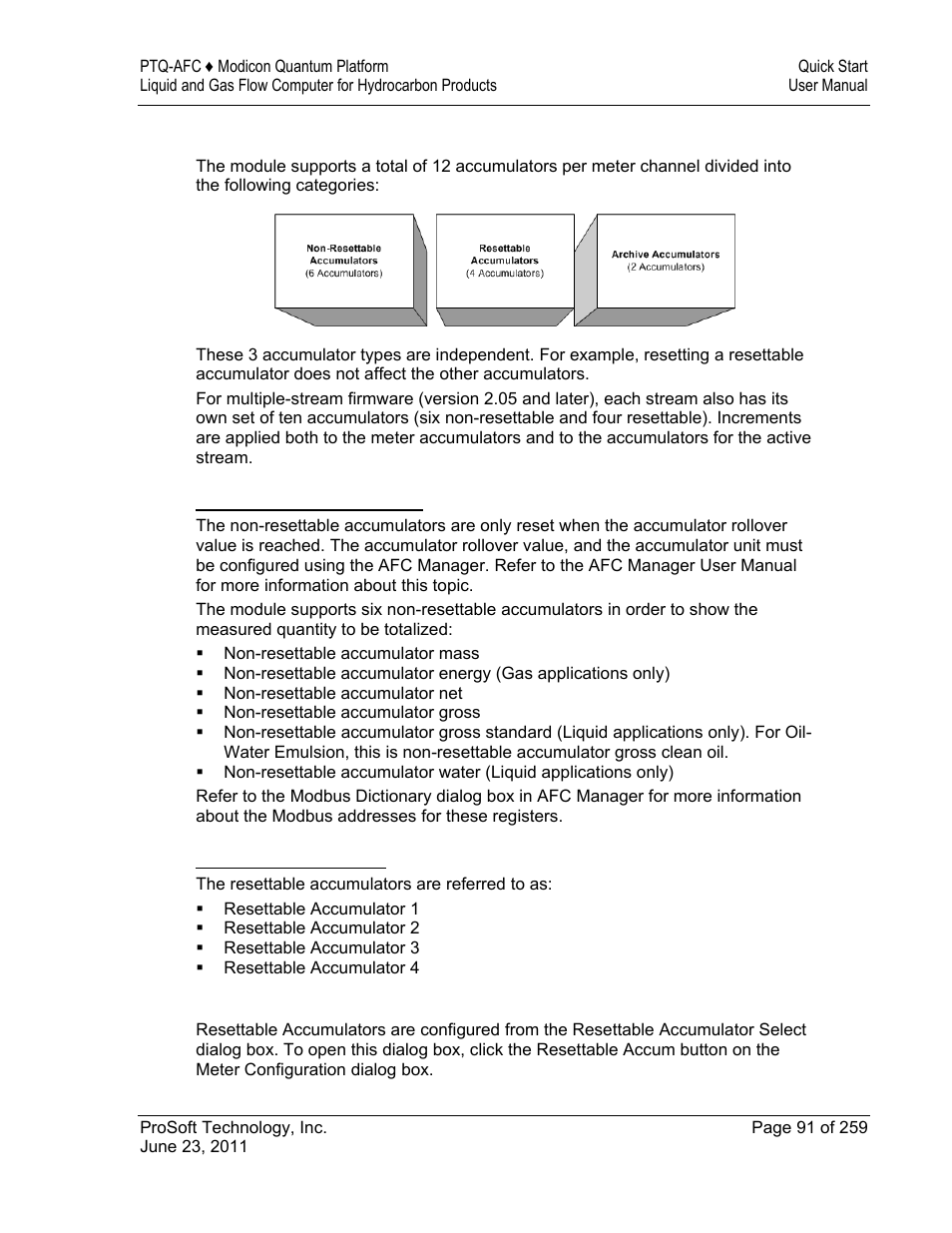 ProSoft Technology PTQ-AFC User Manual | Page 91 / 259