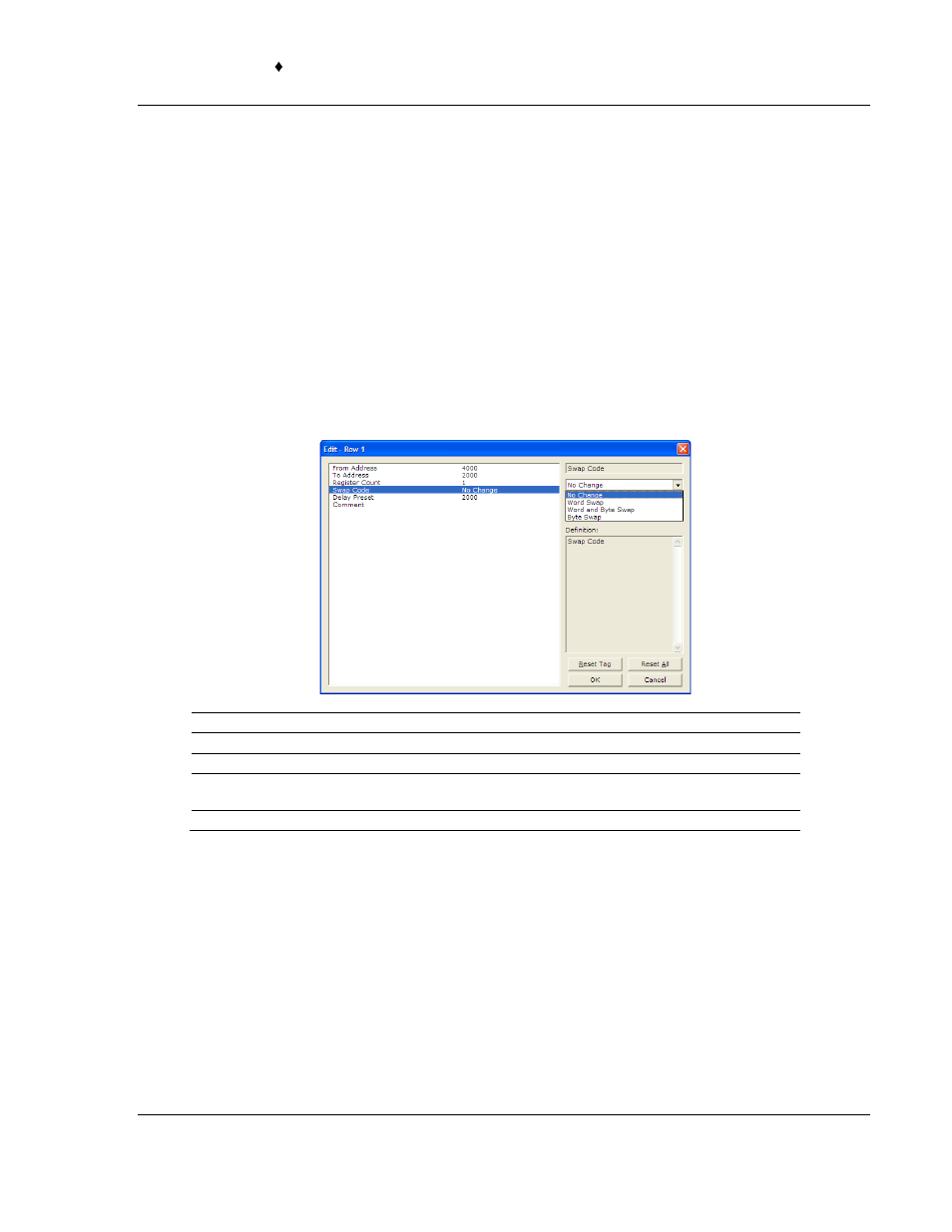 3 register count, 4 swap code, 5 delay preset | ProSoft Technology PTQ-104S User Manual | Page 101 / 201