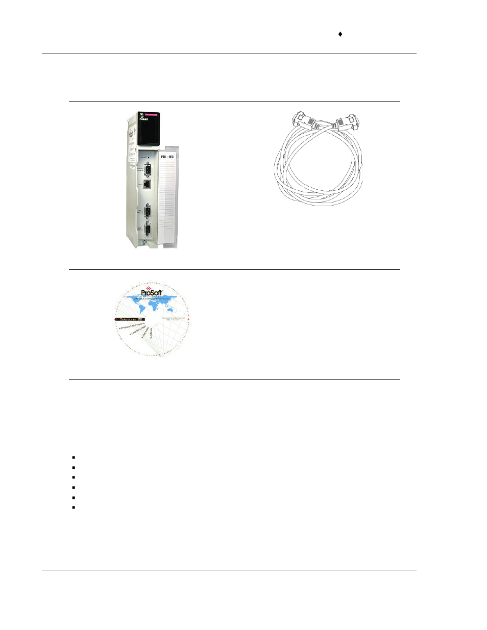 1 hardware and software requirements, 1 package contents, 2 quantum hardware | Hardware and software requirements | ProSoft Technology PTQ-104S User Manual | Page 12 / 201