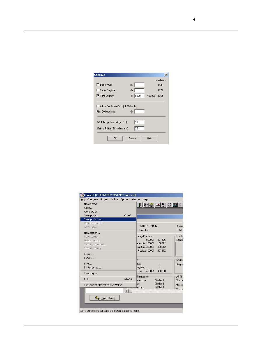 5 saving the project | ProSoft Technology PTQ-104S User Manual | Page 40 / 201