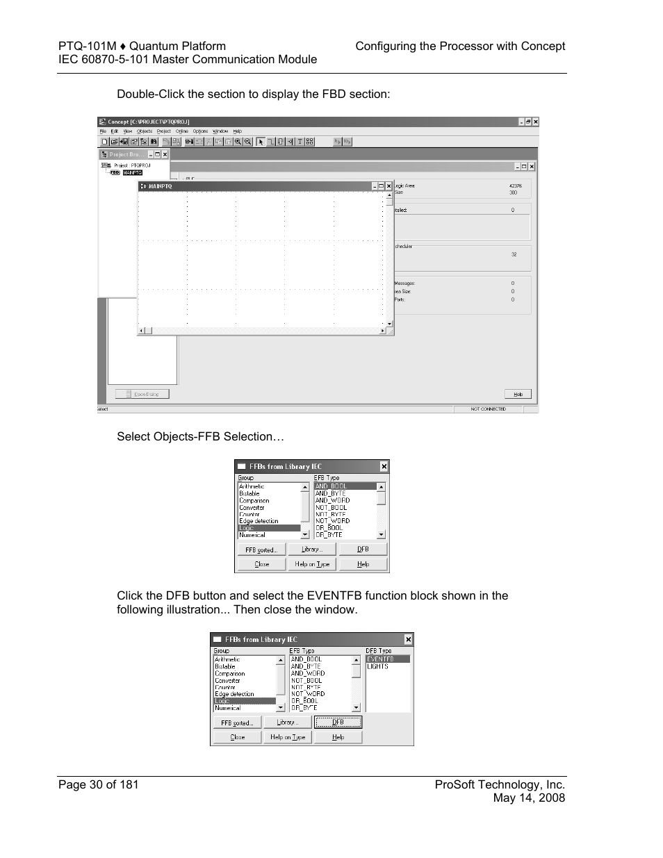 ProSoft Technology PTQ-101M User Manual | Page 30 / 181