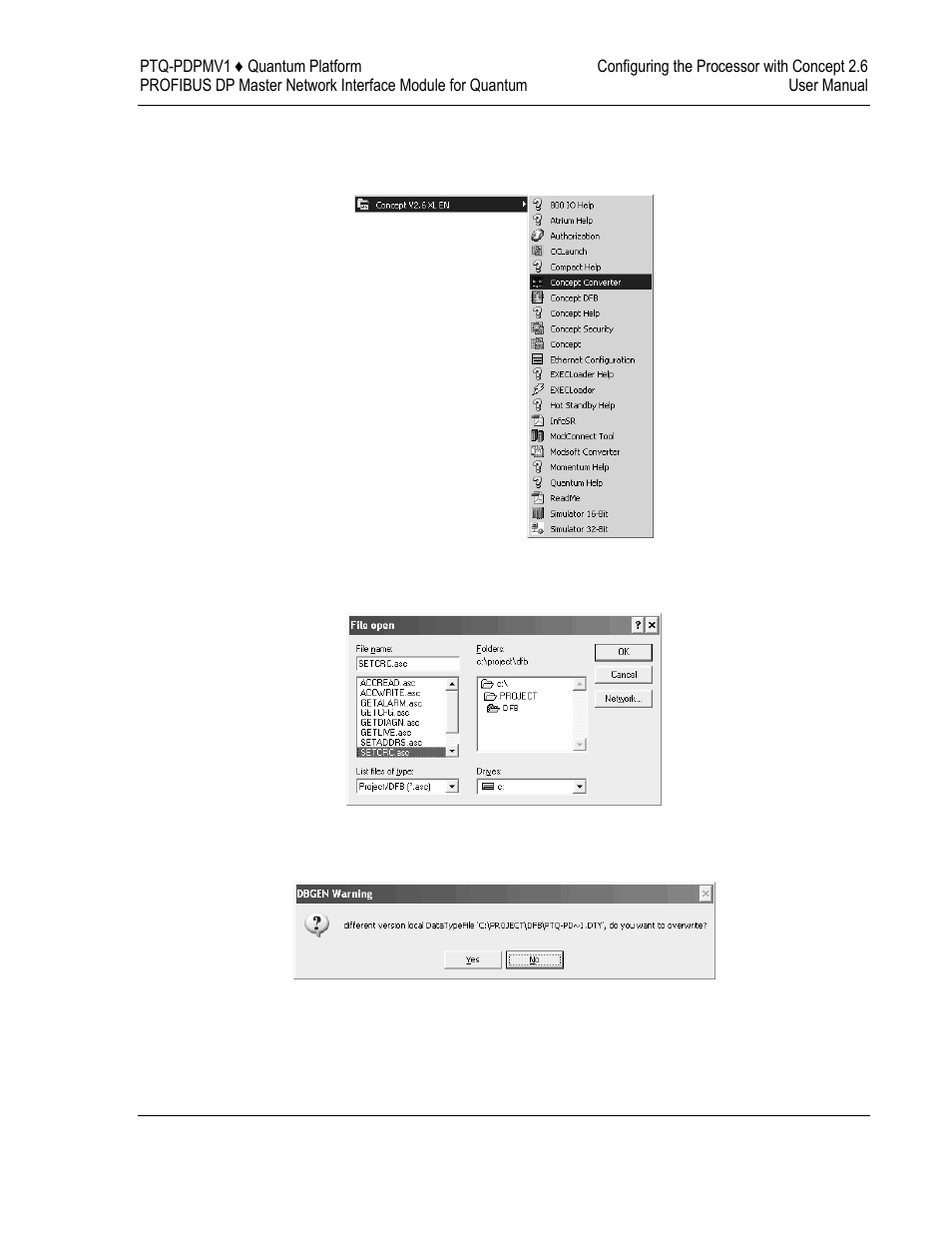 Step 2: converting the function blocks | ProSoft Technology PTQ-PDPMV1 User Manual | Page 109 / 306