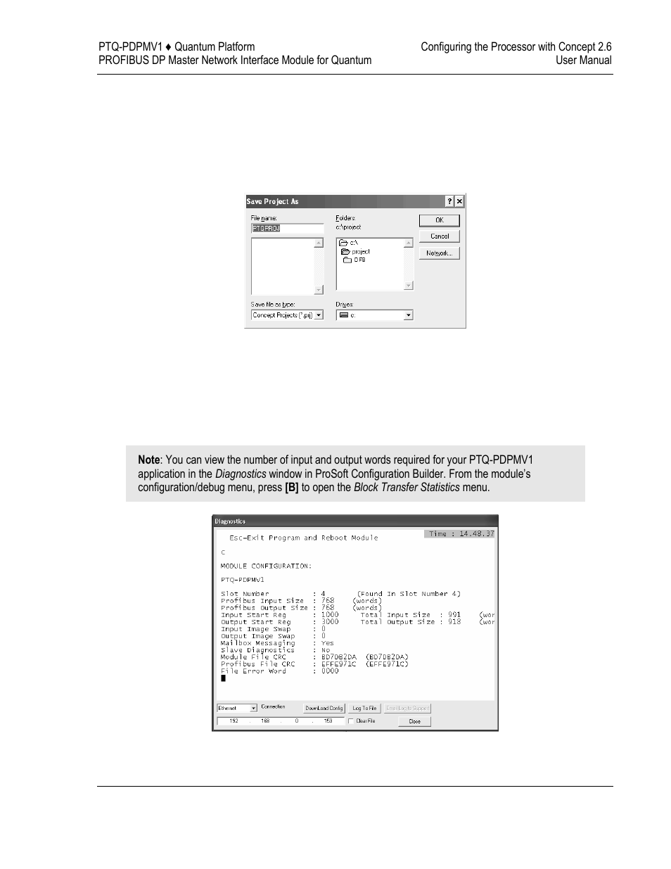 Step 3: setting up the concept project | ProSoft Technology PTQ-PDPMV1 User Manual | Page 113 / 306