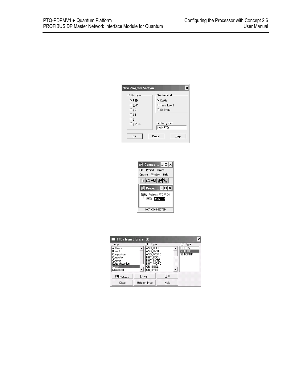 Step 5: creating the function block instances | ProSoft Technology PTQ-PDPMV1 User Manual | Page 119 / 306