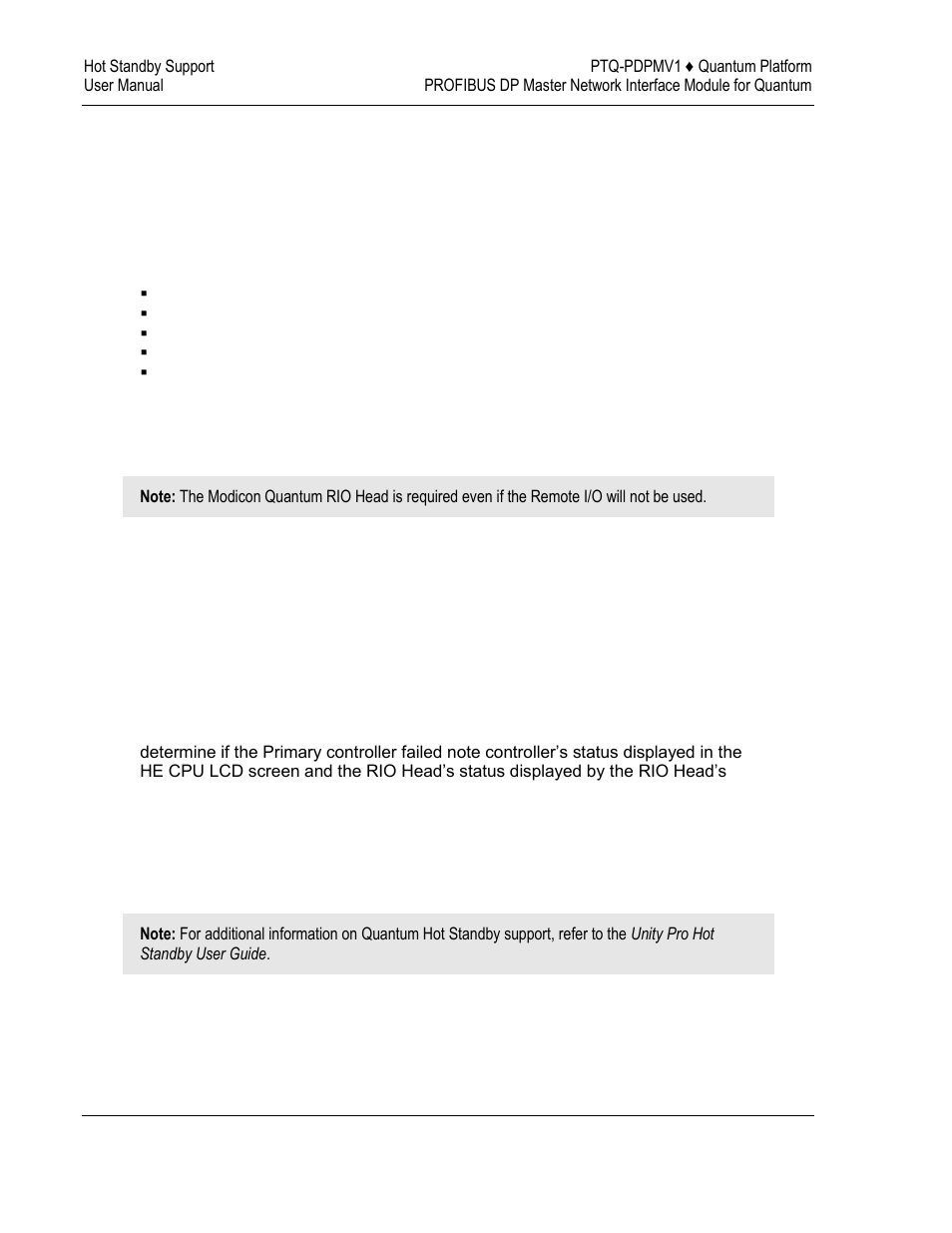 Hot standby overview | ProSoft Technology PTQ-PDPMV1 User Manual | Page 186 / 306