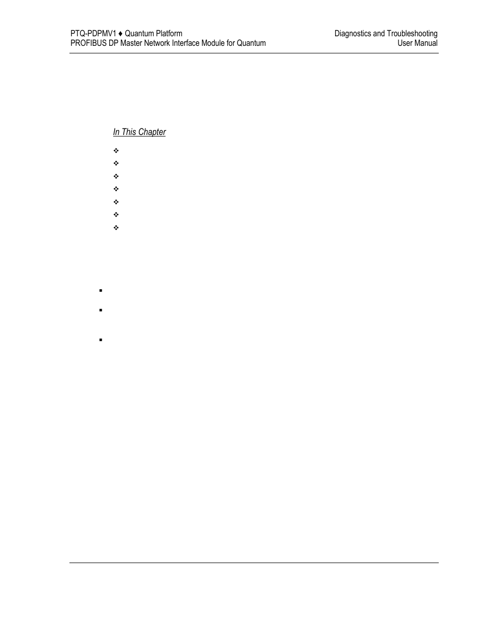 8diagnostics and troubleshooting | ProSoft Technology PTQ-PDPMV1 User Manual | Page 223 / 306