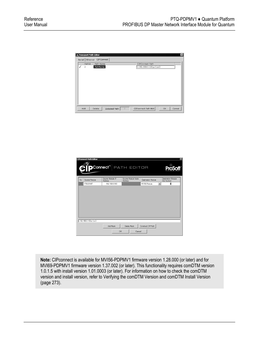 ProSoft Technology PTQ-PDPMV1 User Manual | Page 270 / 306