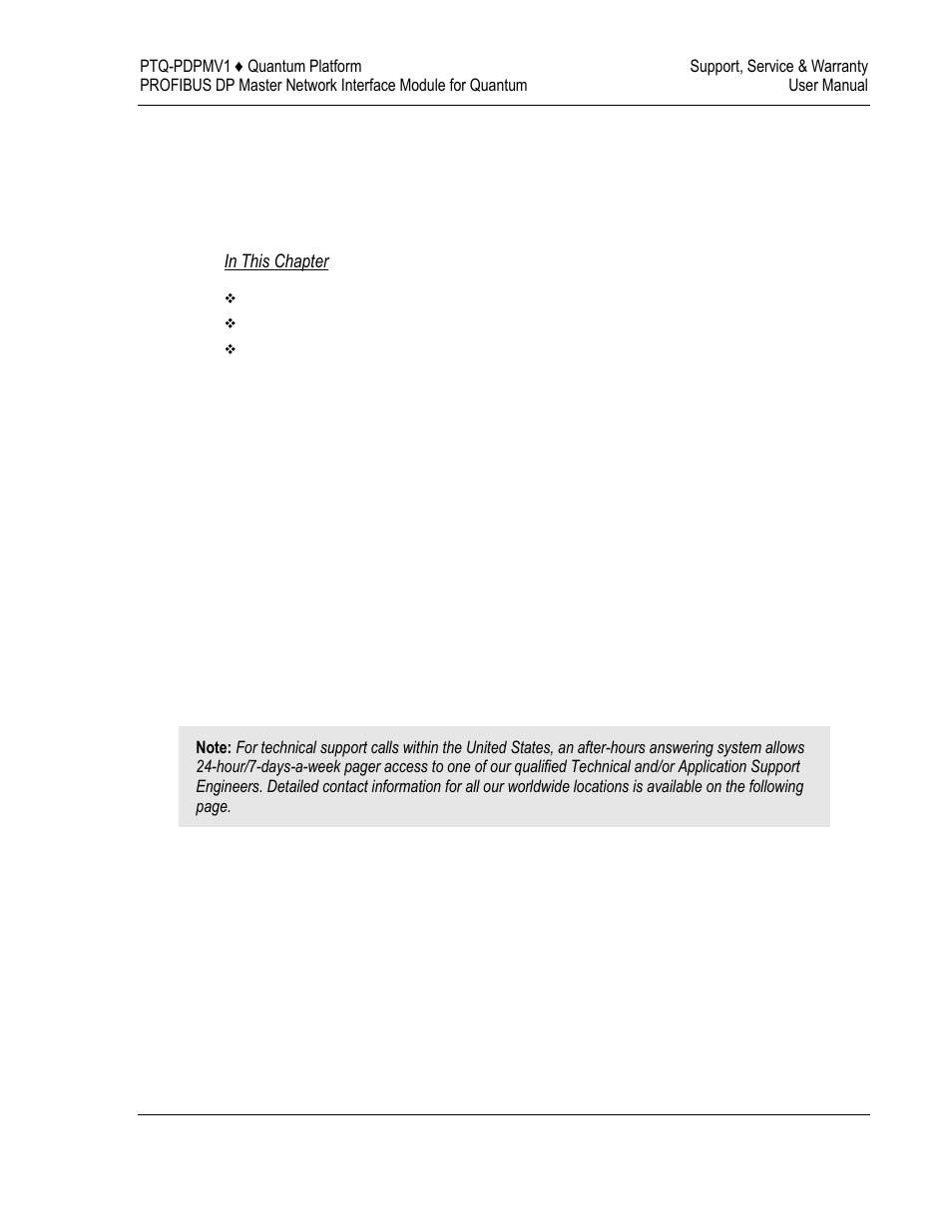 10 support, service & warranty | ProSoft Technology PTQ-PDPMV1 User Manual | Page 293 / 306