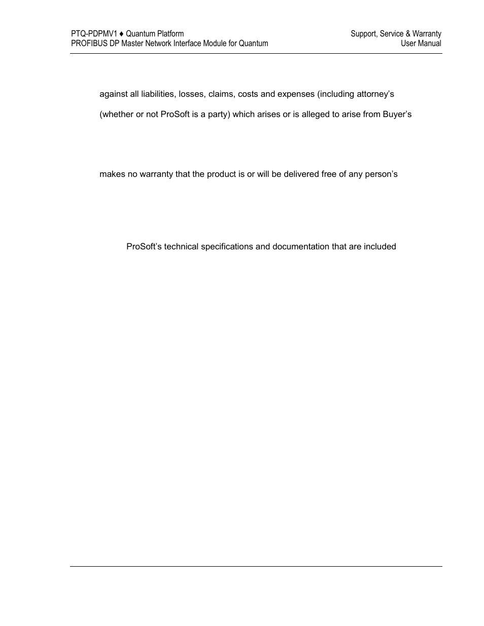 ProSoft Technology PTQ-PDPMV1 User Manual | Page 299 / 306