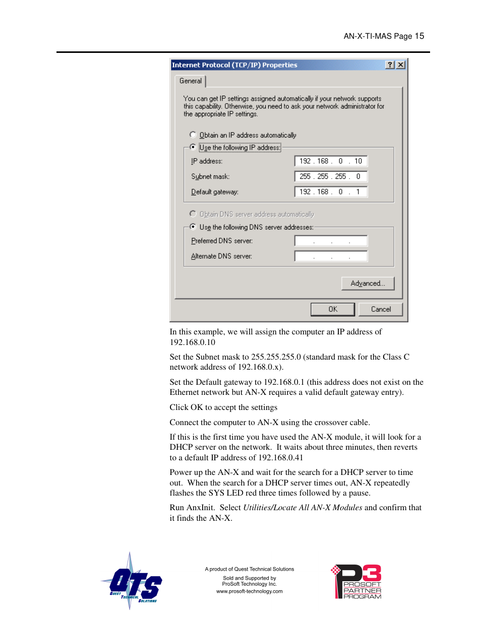 ProSoft Technology AN-X-TI User Manual | Page 19 / 73