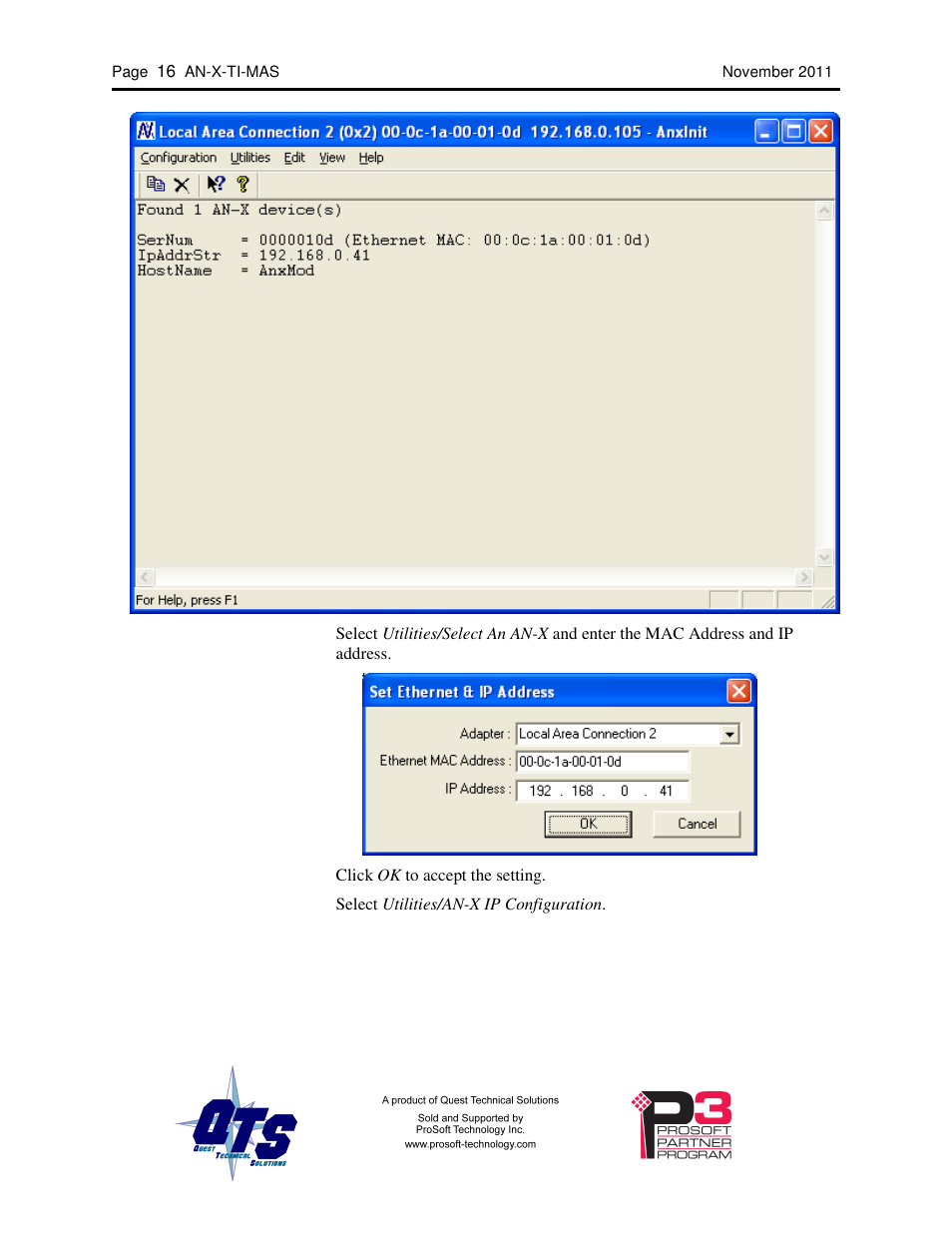 ProSoft Technology AN-X-TI User Manual | Page 20 / 73
