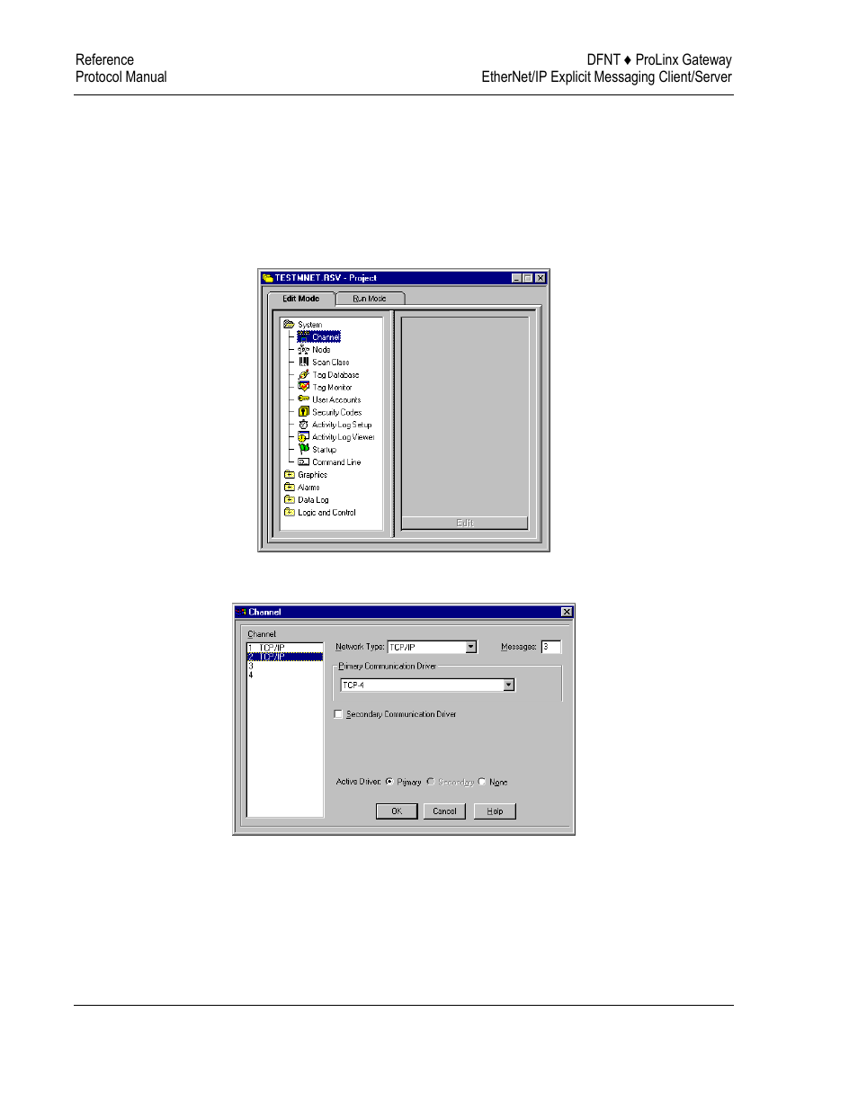 Rsview software | ProSoft Technology 5204-DFNT-PDPMV1 User Manual | Page 100 / 124