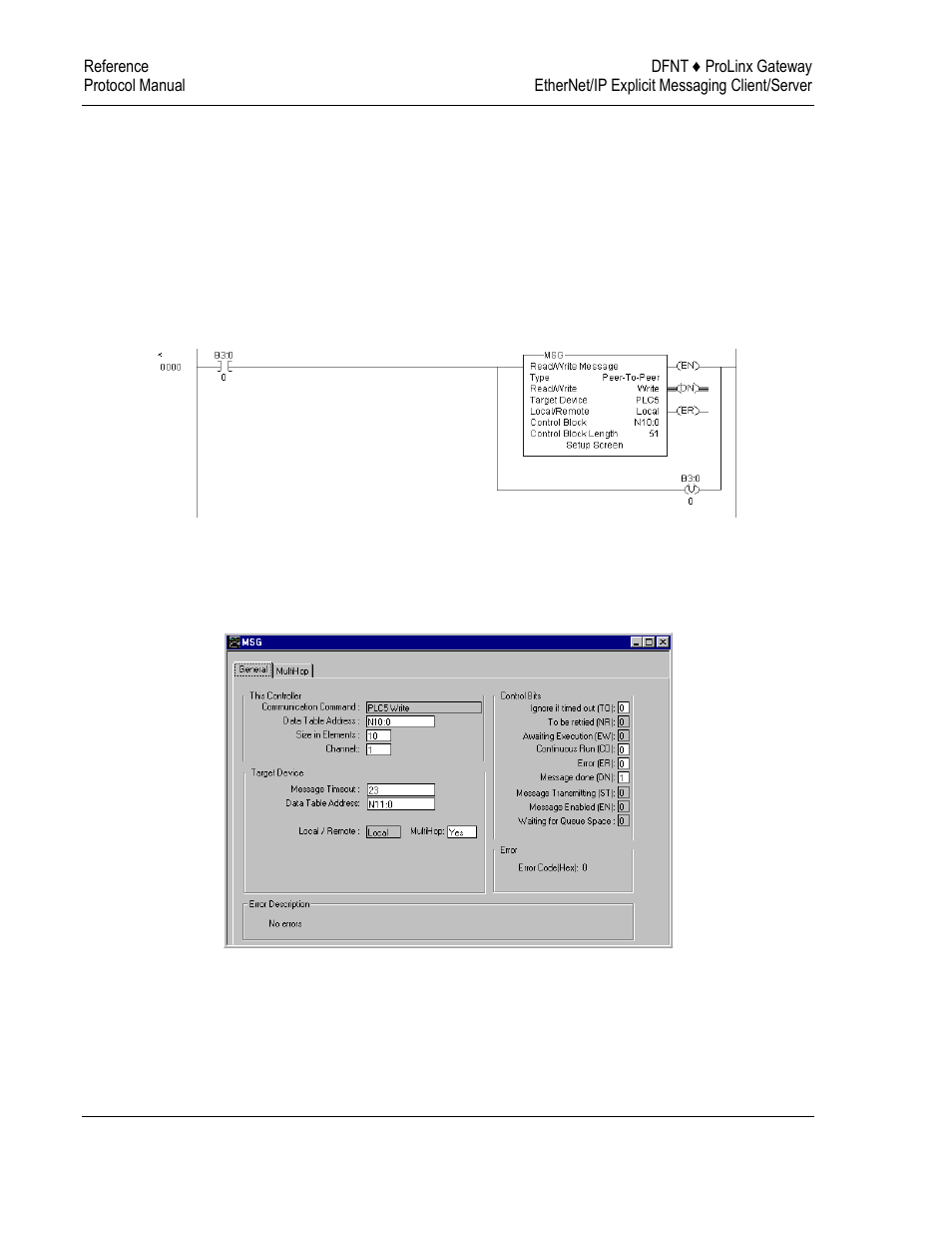 Slc 5/05 processor | ProSoft Technology 5204-DFNT-PDPMV1 User Manual | Page 114 / 124