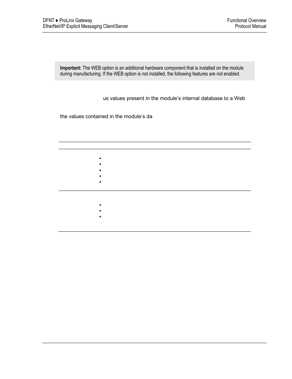 Other ethernet services (http/ftp) | ProSoft Technology 5204-DFNT-PDPMV1 User Manual | Page 23 / 124