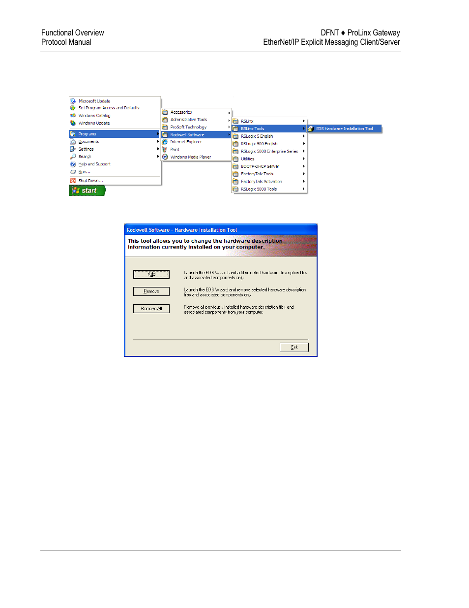 Installing the .eds file with rslinx | ProSoft Technology 5204-DFNT-PDPMV1 User Manual | Page 24 / 124
