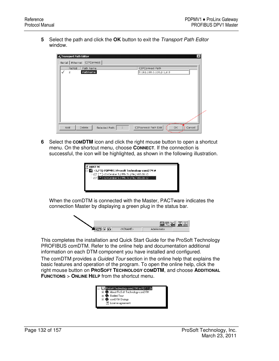 ProSoft Technology 5204-DFNT-PDPMV1 User Manual | Page 132 / 157