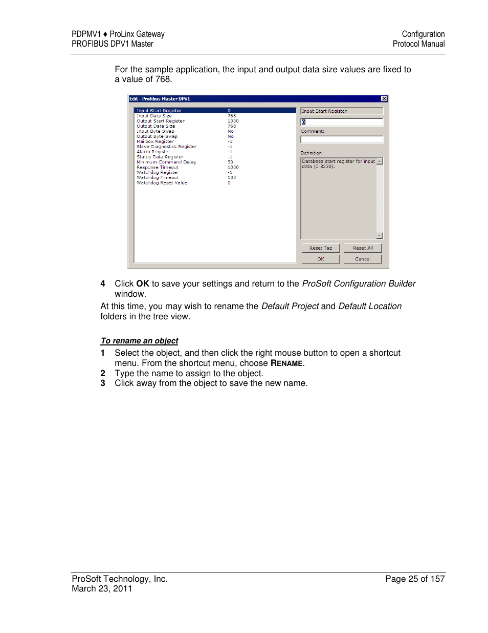 ProSoft Technology 5204-DFNT-PDPMV1 User Manual | Page 25 / 157