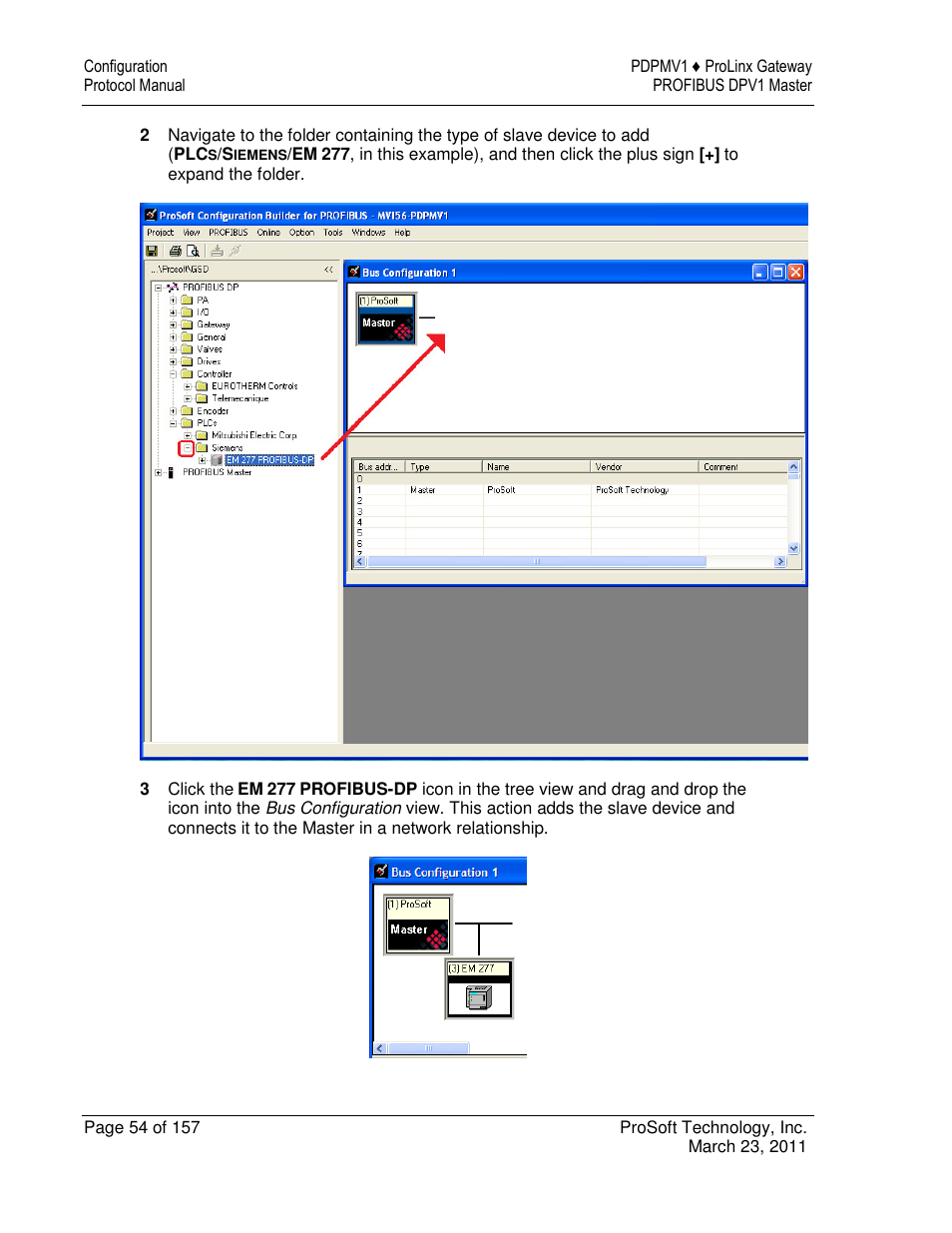 ProSoft Technology 5204-DFNT-PDPMV1 User Manual | Page 54 / 157