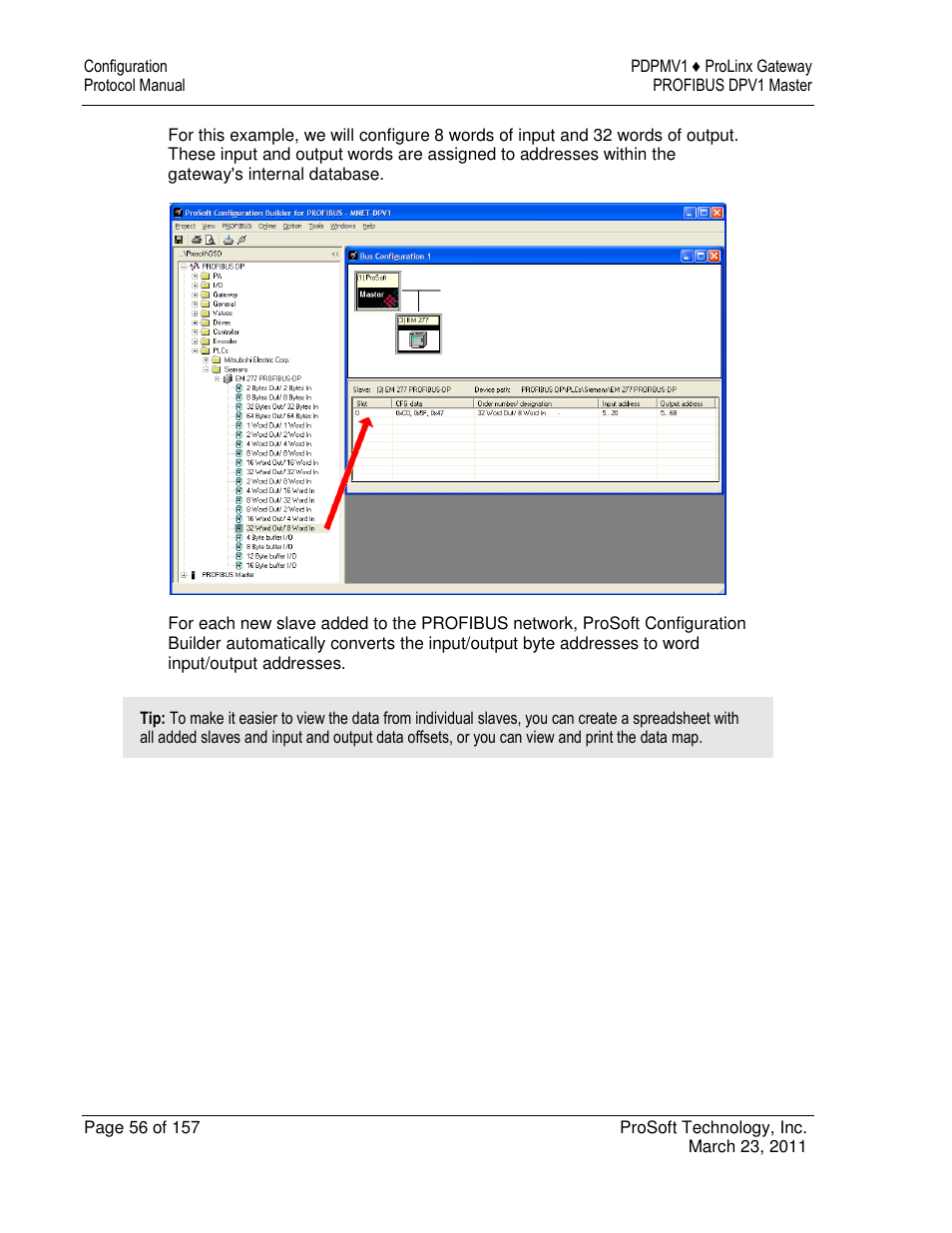 ProSoft Technology 5204-DFNT-PDPMV1 User Manual | Page 56 / 157