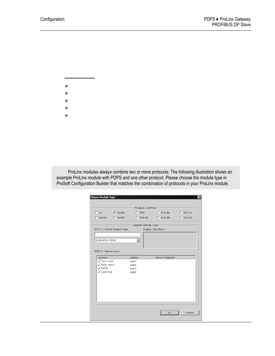 Configuration, Configure the module, Adding a module | Configuration 21, 3 configuration | ProSoft Technology 5205-DFNT-PDPS User Manual | Page 21 / 61