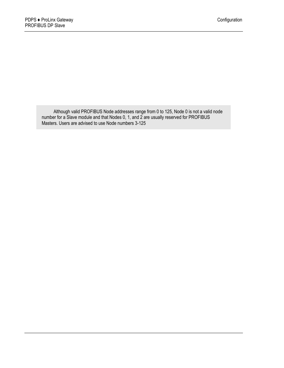 Profibus slave, Slave address, Swap input bytes | Swap output bytes, Comm failure mode | ProSoft Technology 5205-DFNT-PDPS User Manual | Page 26 / 61