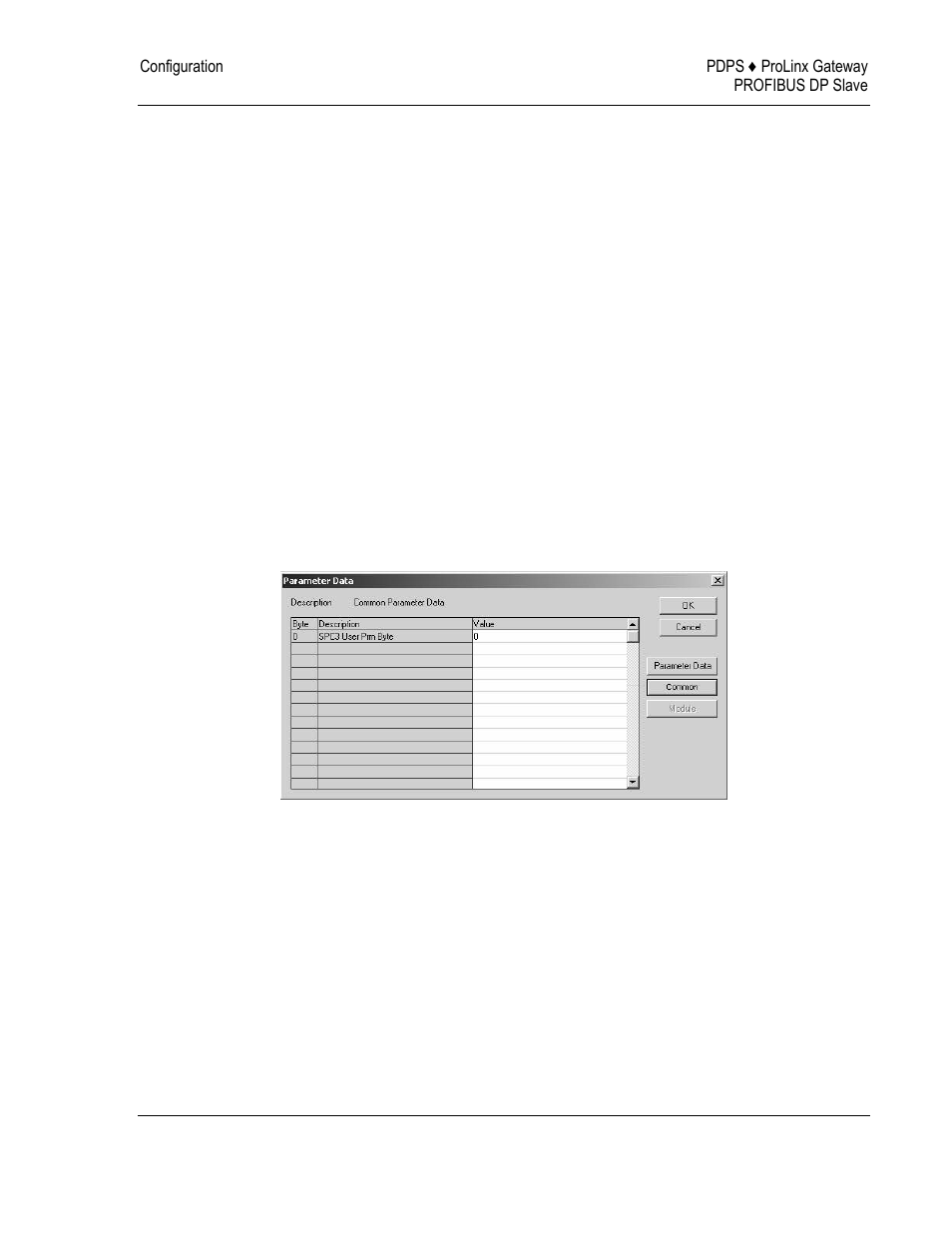 Comm timeout multiplier, Use database paging, Set_param (sap61) | Set_param, Sap61) | ProSoft Technology 5205-DFNT-PDPS User Manual | Page 27 / 61