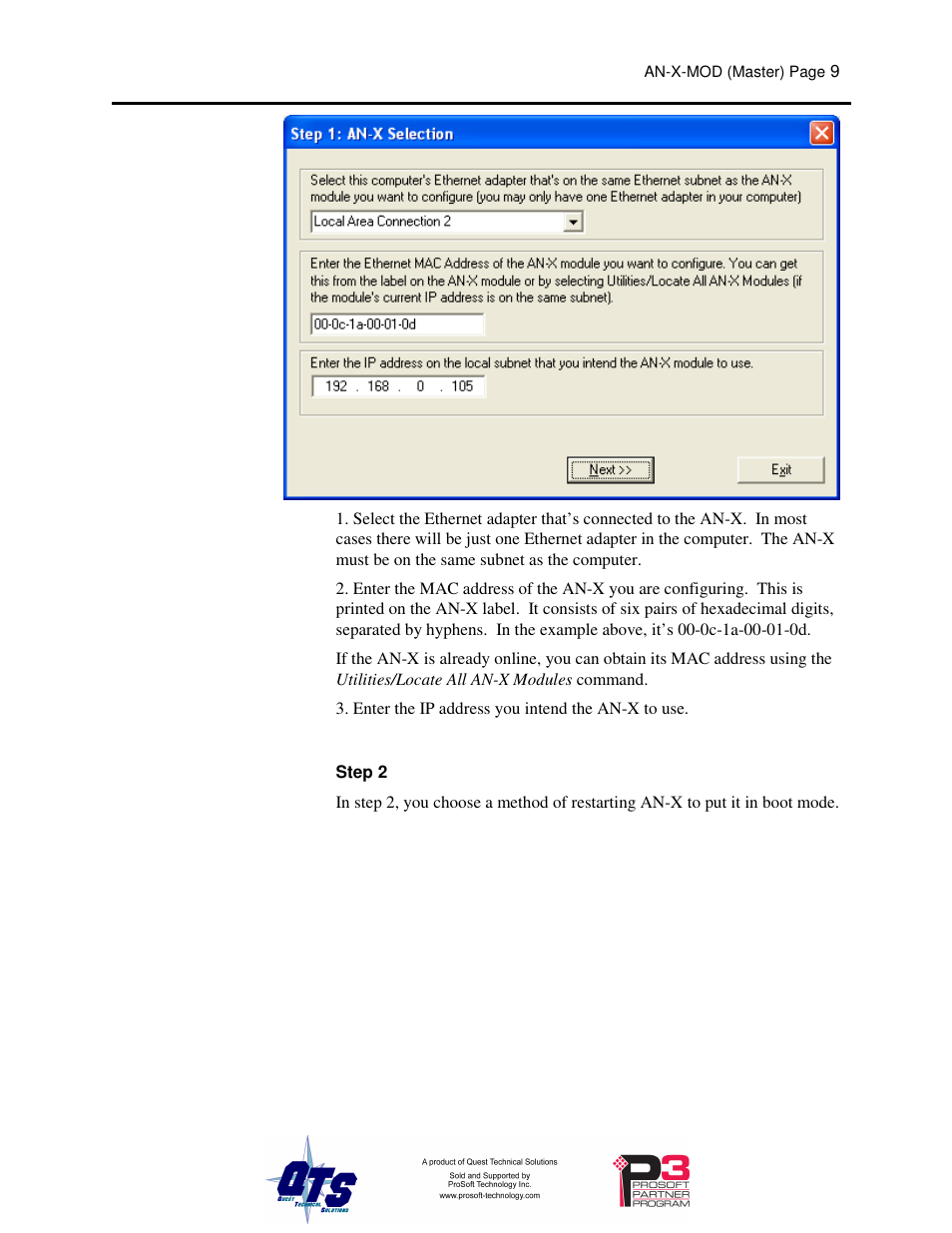 ProSoft Technology AN-X-MOD User Manual | Page 13 / 79