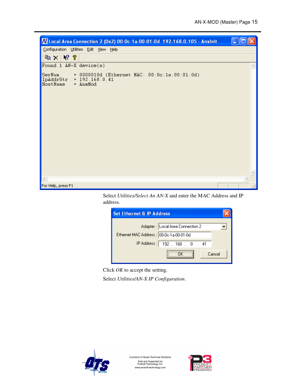 ProSoft Technology AN-X-MOD User Manual | Page 19 / 79