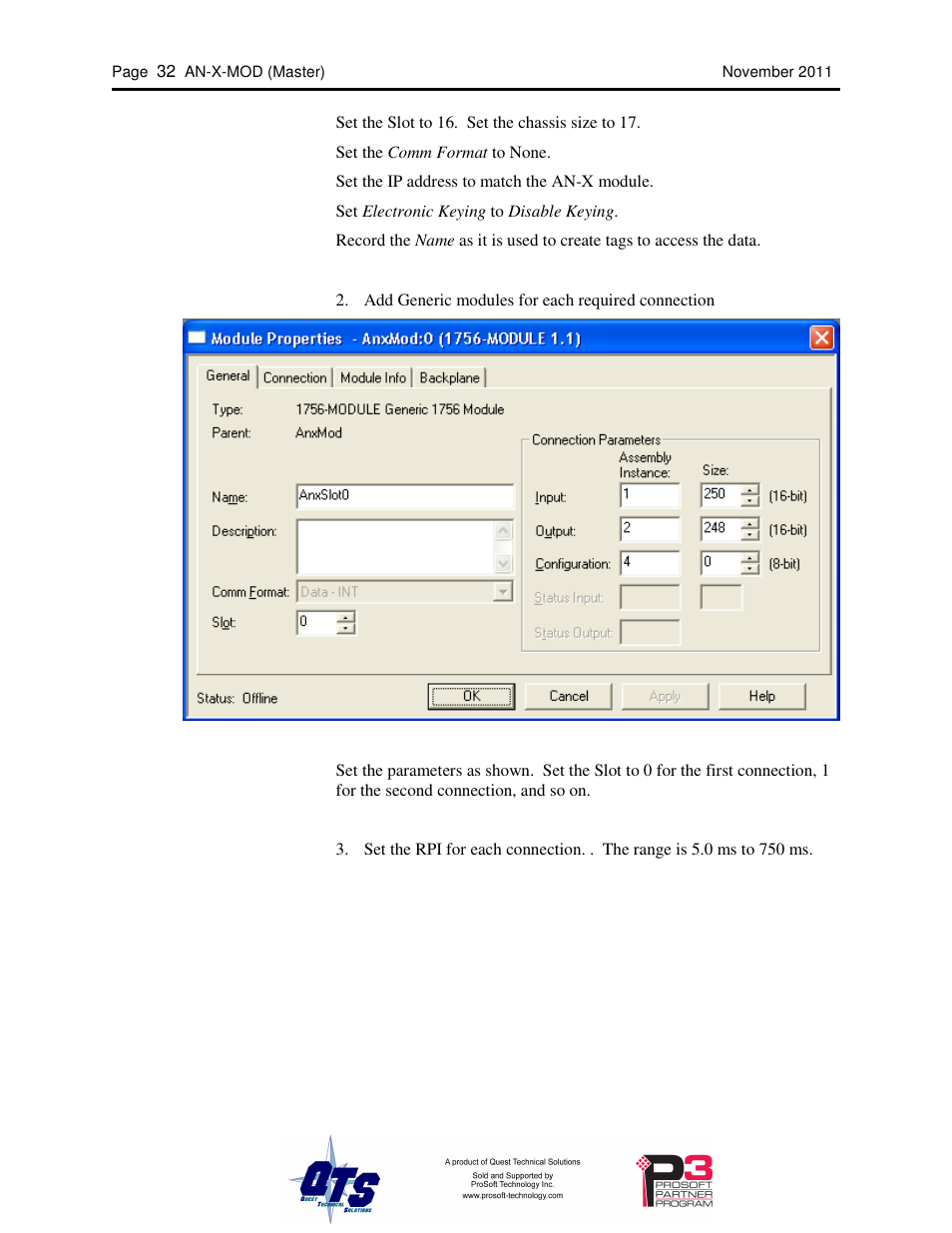 ProSoft Technology AN-X-MOD User Manual | Page 36 / 79