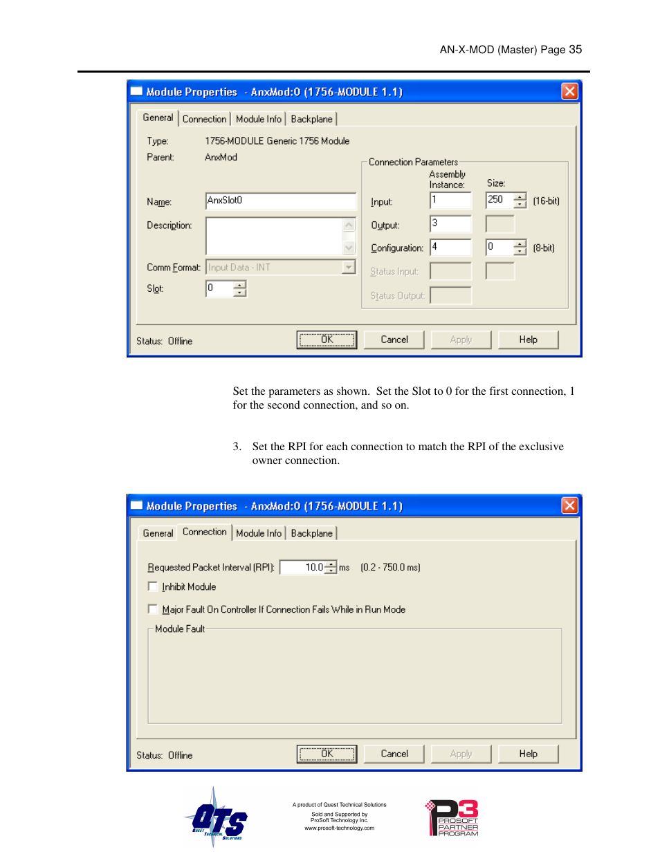 ProSoft Technology AN-X-MOD User Manual | Page 39 / 79