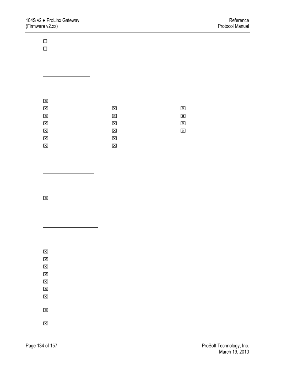 Station interrogation, Clock synchronization, Command transmission | ProSoft Technology 5201-DFNT-104S User Manual | Page 134 / 157