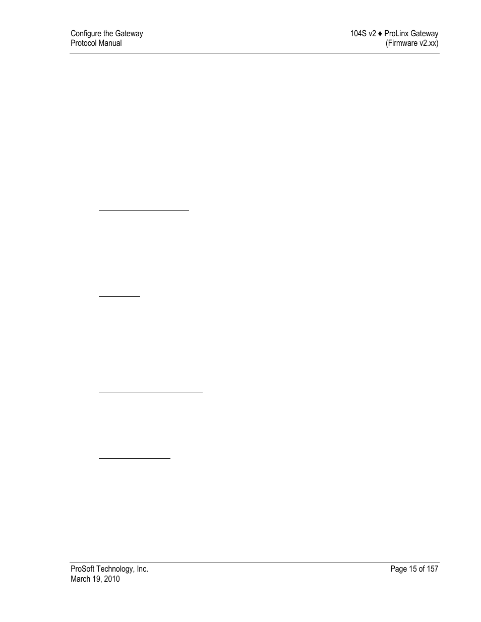Ntp server ip address, Time zone, Use daylight savings time | Database register | ProSoft Technology 5201-DFNT-104S User Manual | Page 15 / 157