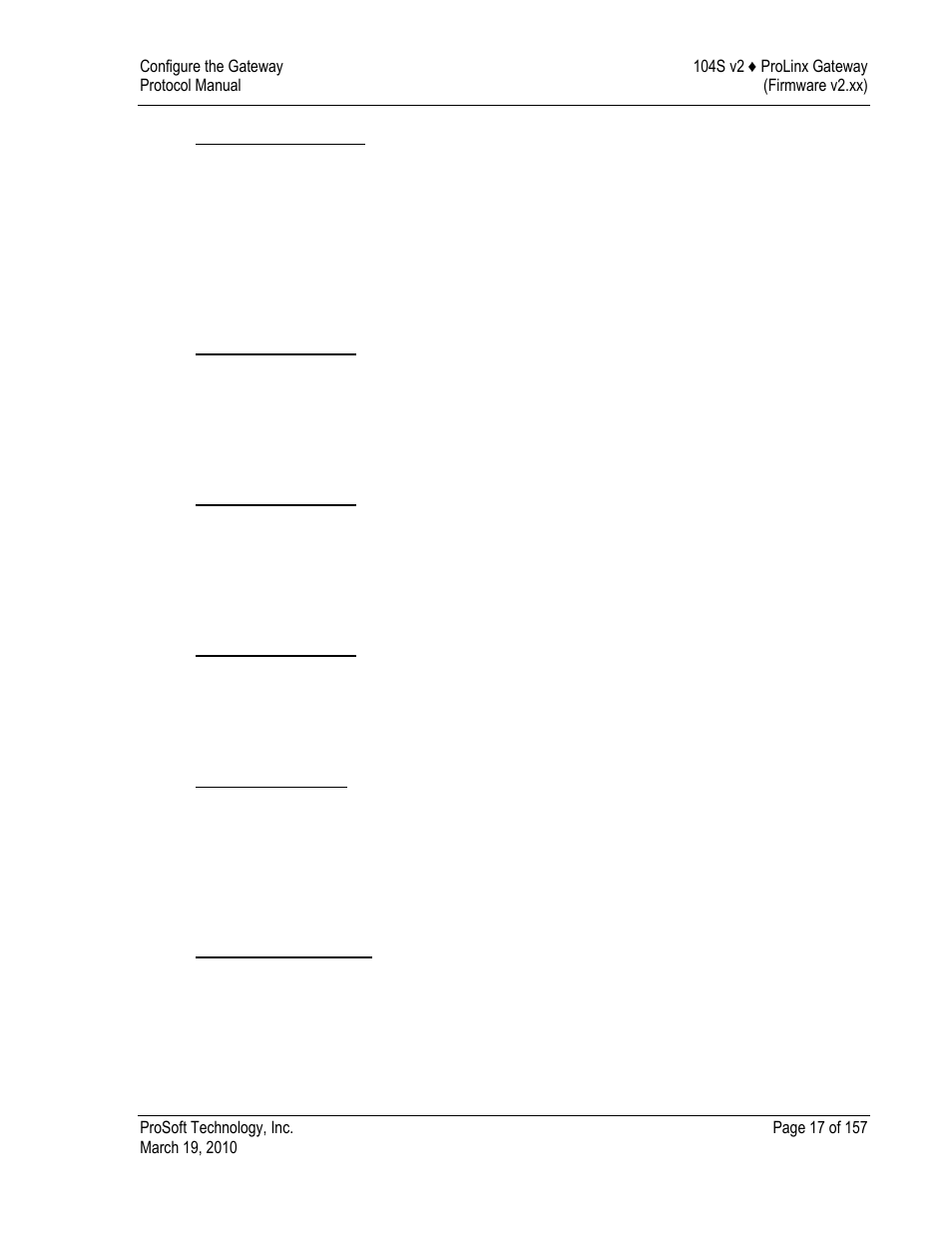 Clear queue on close, T1 timeout set value, T2 timeout set value | T3 timeout set value, K (maximum queue), W (latest ack threshold) | ProSoft Technology 5201-DFNT-104S User Manual | Page 17 / 157