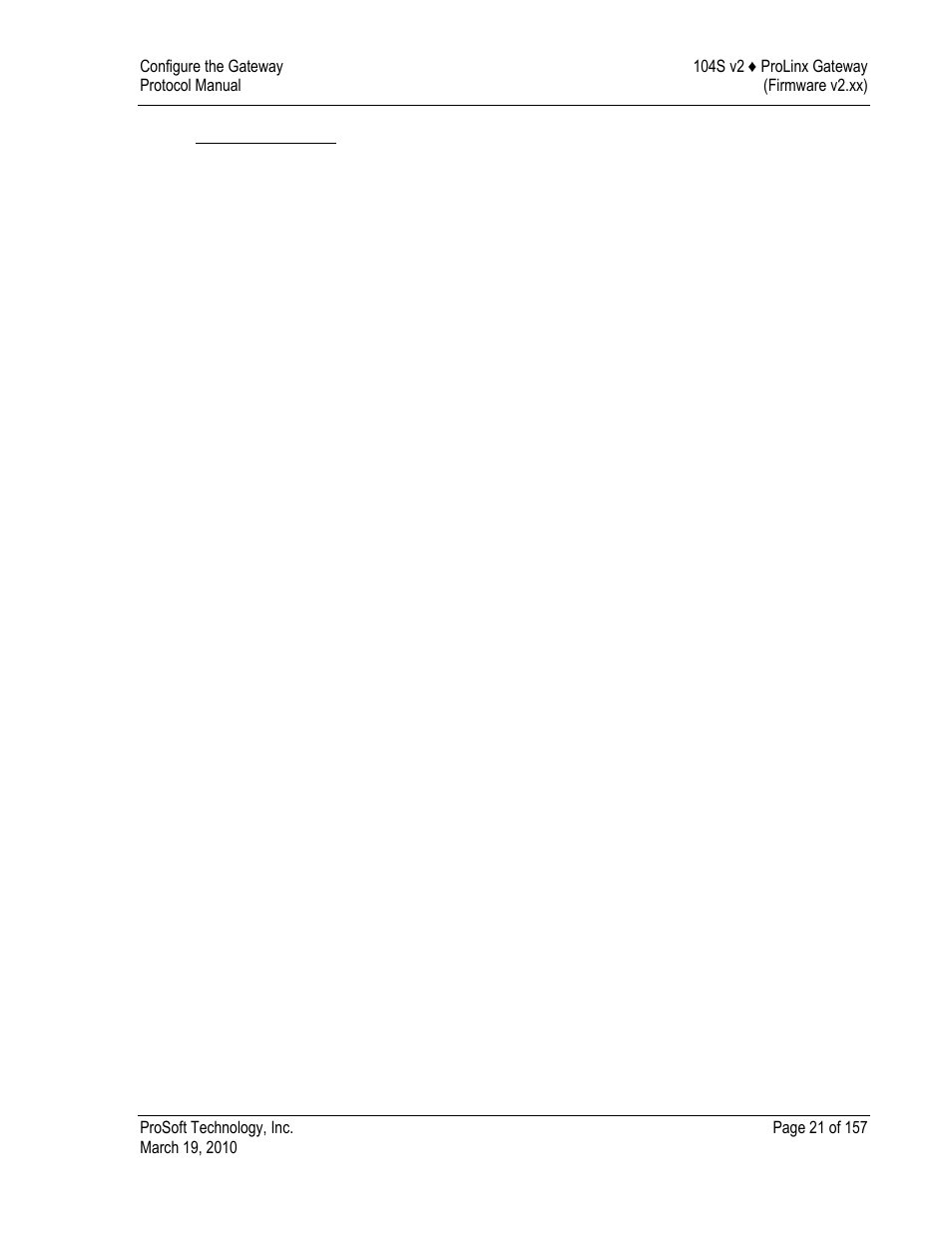 Cyclic set iv time | ProSoft Technology 5201-DFNT-104S User Manual | Page 21 / 157