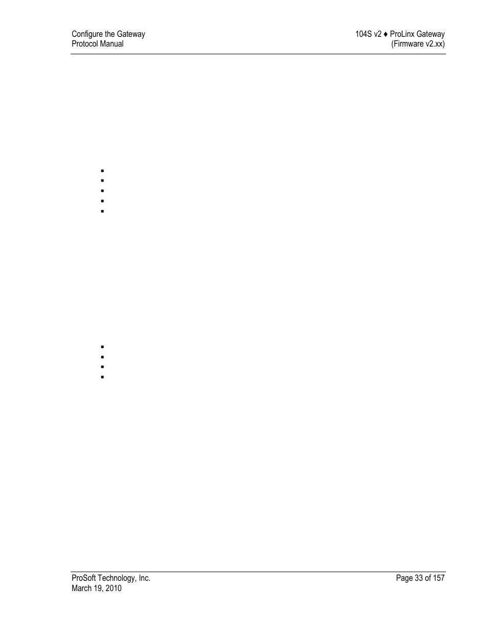 C_dc_na_1 104, C_rc_na_1 104 | ProSoft Technology 5201-DFNT-104S User Manual | Page 33 / 157
