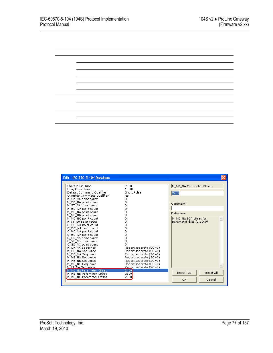 ProSoft Technology 5201-DFNT-104S User Manual | Page 77 / 157