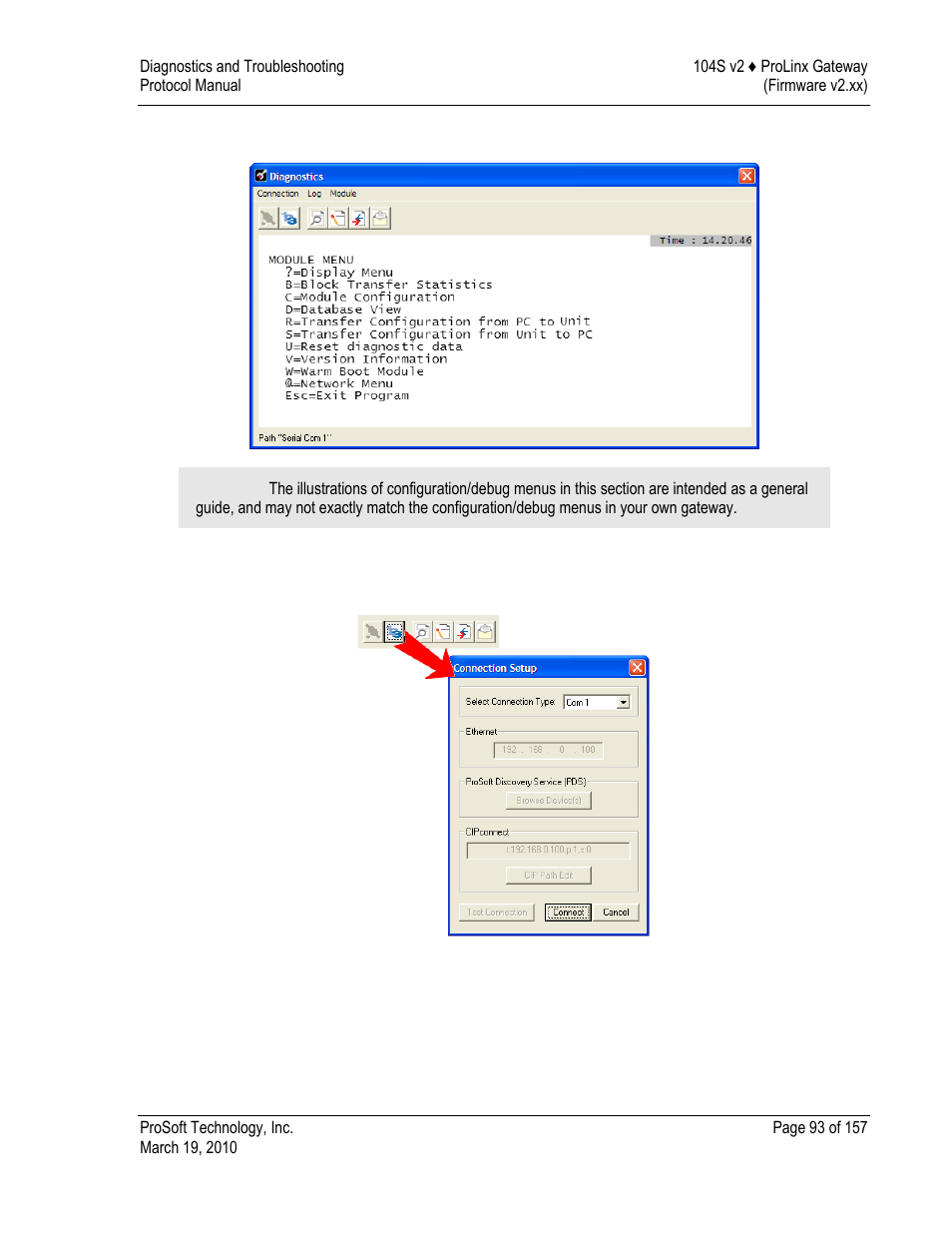 ProSoft Technology 5201-DFNT-104S User Manual | Page 93 / 157