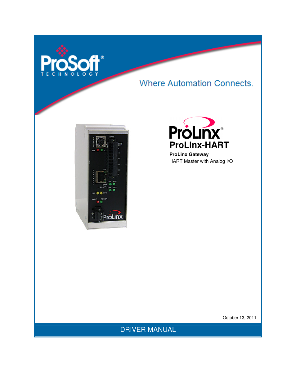 ProSoft Technology 5228-DFNT-HART User Manual | 104 pages