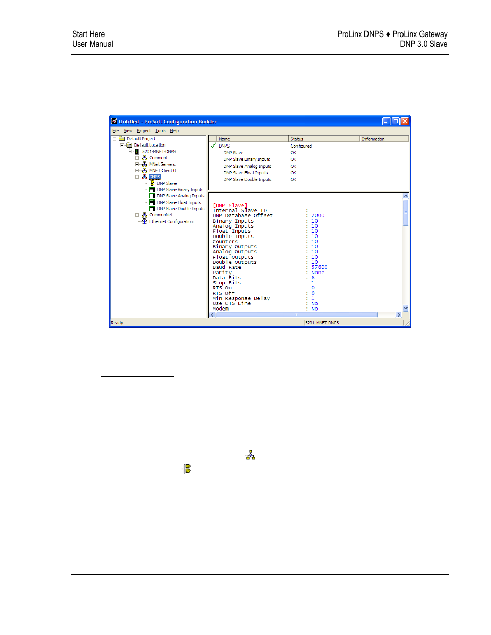 Set module parameters, To rename an object, To configure module parameters | ProSoft Technology 5201-DFNT-DNPS User Manual | Page 13 / 86