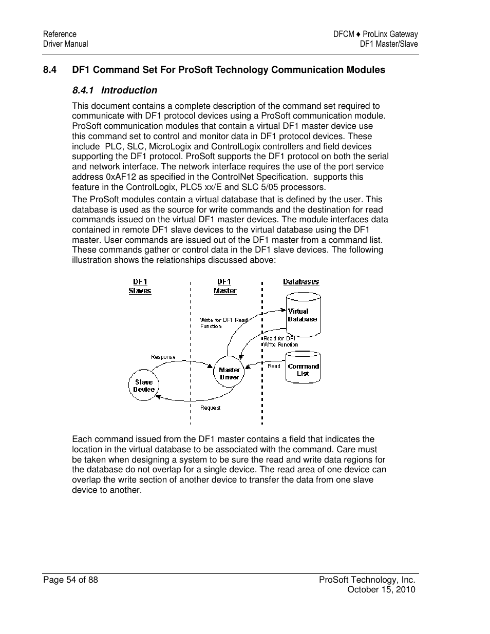 ProSoft Technology 5202-DFNT-DFCM4 User Manual | Page 54 / 88